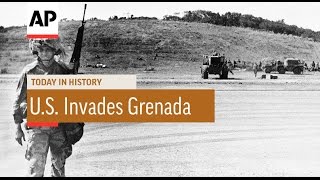 US Invades Grenada  1983  Today in History  25 Oct 16 [upl. by Cannell658]