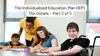 The Individualized Education Plan IEP The Details  Part 2 of 2 [upl. by Imuya16]