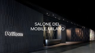 POLIFORM  SALONE DEL MOBILEMILANO 2024  A journey into Poliform stand [upl. by Agna]