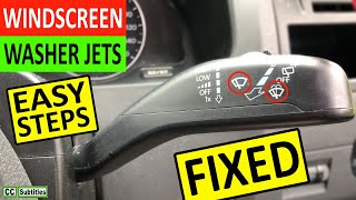 Windshield Washer fluid not working diagnose and Fix [upl. by Eelyk914]