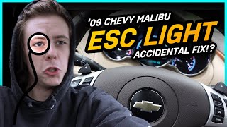 09 Chevy Malibu ESC Light  Power Steering Loss FIXED [upl. by Honoria]