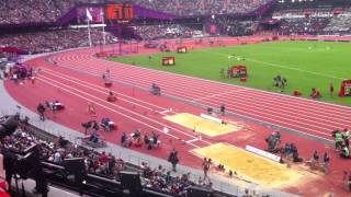 London 2012 Olympics  Jess Ennis Heptathlon Long Jump [upl. by Amein934]