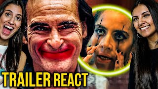 React do TRAILER de CORINGA Delírio a Dois  Comentários [upl. by Ahgem490]