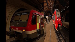 TSW 5 RB DresdenNeustadtinDresdenHBF RENachDresdenHBF inDresdenNeustadt BR628 BR442 [upl. by Magee]