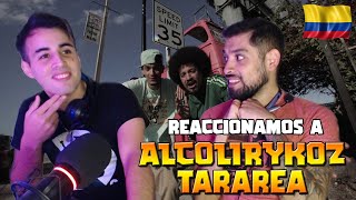 ¡NOS ENCANTA ESTA BANDA DEL RAP COLOMBIANO REACCIÓN A ALCOLIRYKOZ  TARAREA  CBADOS [upl. by Dygall]