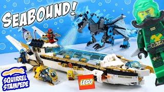 Ninjago Season 14 Seabound Hydro Bounty vs Water Dragon LEGO Review [upl. by Arbua]