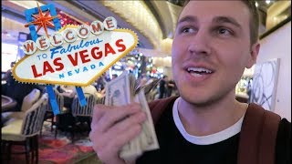 GAMBLING IN LAS VEGAS amp ACTUALLY WINNING [upl. by Uriia]