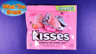 Hersheys Kisses Strawberry Ice Cream Cone Candy [upl. by Nylitsirk106]