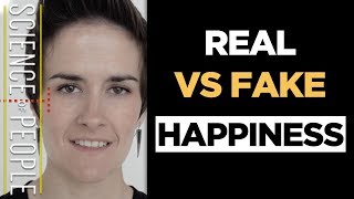 Faking Microexpressions Real vs Fake Happiness [upl. by Aramaj]