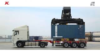 MultiFunctional Container Chassis With Novel Octagonal Central Frame Design [upl. by Polito]