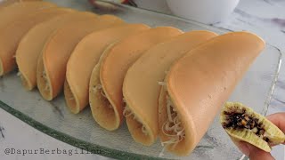 RESEP TERANG BULAN LEMBUT BERSARANG ANTI GAGAL PANCAKE RECIPE [upl. by Button]