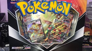 Ouverture du Magnifique coffret Pokemon Miaouss V MAX 4 Boosters et un super tirage 😎 [upl. by Ledua]