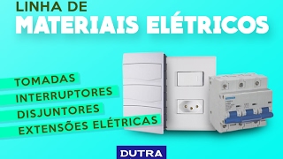 Linha de Materiais Elétricos na Dutra Máquinas [upl. by Nikral]