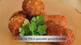 kroketten en bitterballen maken met recept van gans [upl. by Elfont]