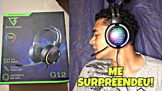 HEADSET GLINT THUNDER G12  UNBOXING [upl. by Aley]