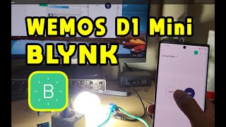 IOT  Blynk Wemos Relay versi baru ESP8266 home automation [upl. by Rol]