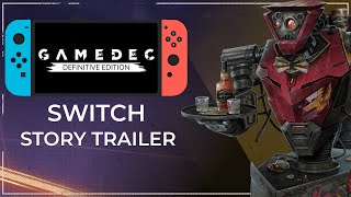 Gamedec  Nintendo Switch Story Trailer [upl. by Lamrej536]