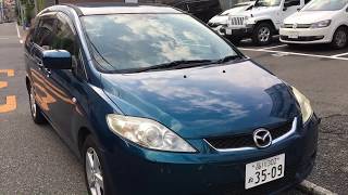 2005 Mazda Premacy  great budget family car Tokyo Japan [upl. by Adnylg926]