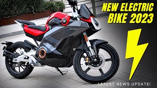 10 AllNew Electric Urban Motorcycles w Top Speeds above 60 MPH [upl. by Sulokcin]