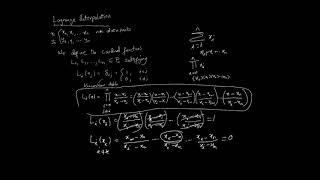 Interpolation  Lagrange Polynomials [upl. by Arakawa]