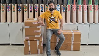 GRAY NICOLLS ALL NEW SERIES KASHMIR WILLOW BATS UNBOXING MUST WATCH AND SELECT thecricketbox [upl. by Nel]