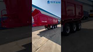 Tri Axle 35CBM Tipping Trailer for Sale [upl. by Tabatha]