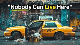 Desperate New Yorkers are Living in Abandoned Cars… [upl. by Nnylekoorb]