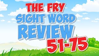 Fry Sight Word Review  5175  Jack Hartmann [upl. by Secunda]