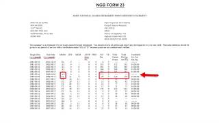 NGB FORM 23 National Guard Retirement [upl. by Orlosky]