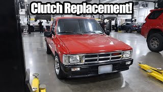 2WD Toyota Pickup Clutch Replacement [upl. by Blakeley49]