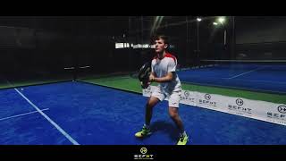 Tecnica del Padel azione IL DRITTO [upl. by Ecnarretal]