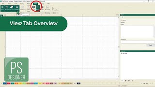 View Tab Overview  Pro Stitcher Designer [upl. by Nona]