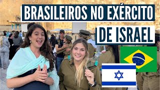 BRASILEIROS NO EXERCITO DE ISRAEL [upl. by Yarezed]