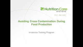 Avoiding Cross Contamination during Food Production [upl. by Norean410]