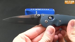 Benchmade 4771 Emissary Assisted Opening Knife Overview [upl. by Carmelle]