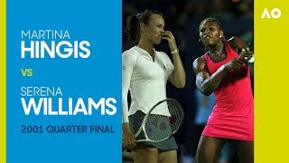 Martina Hingis v Serena Williams  Australian Open 2001 Quarter Final  AO Classics [upl. by Laryssa]