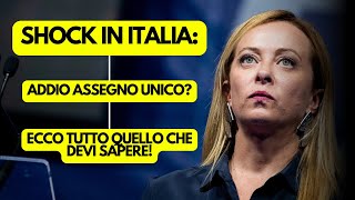 Shock in Italia Tagli AllAssegno Unico Ecco Cosa Sta Davvero Succedendo [upl. by Aeslehs]