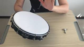 How to play a tambourine [upl. by Saturday]