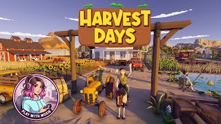 Harvest Days My Dream Farm︱Day 3 [upl. by Eartnoed]