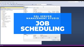 SQL Server Job Scheduler [upl. by Htebasyle]