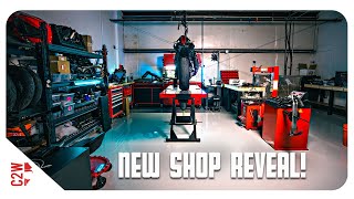 Garage REVEAL Our DREAM motorcycle SHOP IS DONE  Shop Build Ep 06 FINALE [upl. by Jephthah]