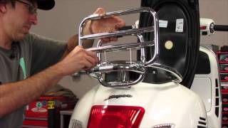 How to Install a Topcase on a Vespa GTS [upl. by Windham626]