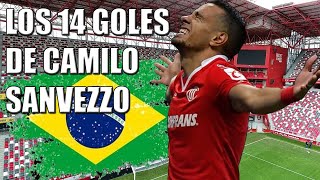 Los 14 goles de Camilo Sanvezzo con Toluca [upl. by Cyndie]