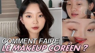 COMMENT FAIRE LE MAQUILLAGE DE STYLE CORÉEN  JE VOUS MONTRE TOUT [upl. by Aicened505]