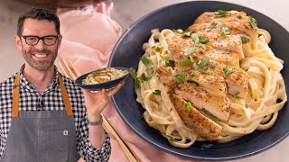 Easy Chicken Alfredo Recipe [upl. by Annanhoj]