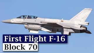 Lockheed Martin Announces Successful First Flight Of F16 Block 70 Aircraft [upl. by Okun562]