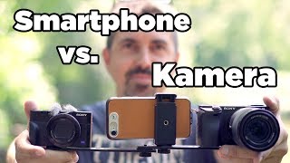 Smartphone vs Kompaktkamera vs Systemkamera DSLR [upl. by Devinne313]