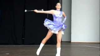 Paulina Korgól solo baton seniorki ME 2012 Opole [upl. by Katusha]