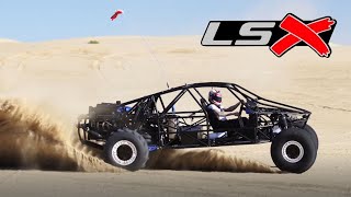 1000HP LS Engine Sound Funco Sand Cars in Glamis [upl. by Fein365]