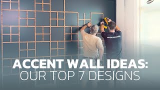 Simple Accent Wall Designs  Our Top 7 Accent Wall Ideas for Your Home [upl. by Hanahs]